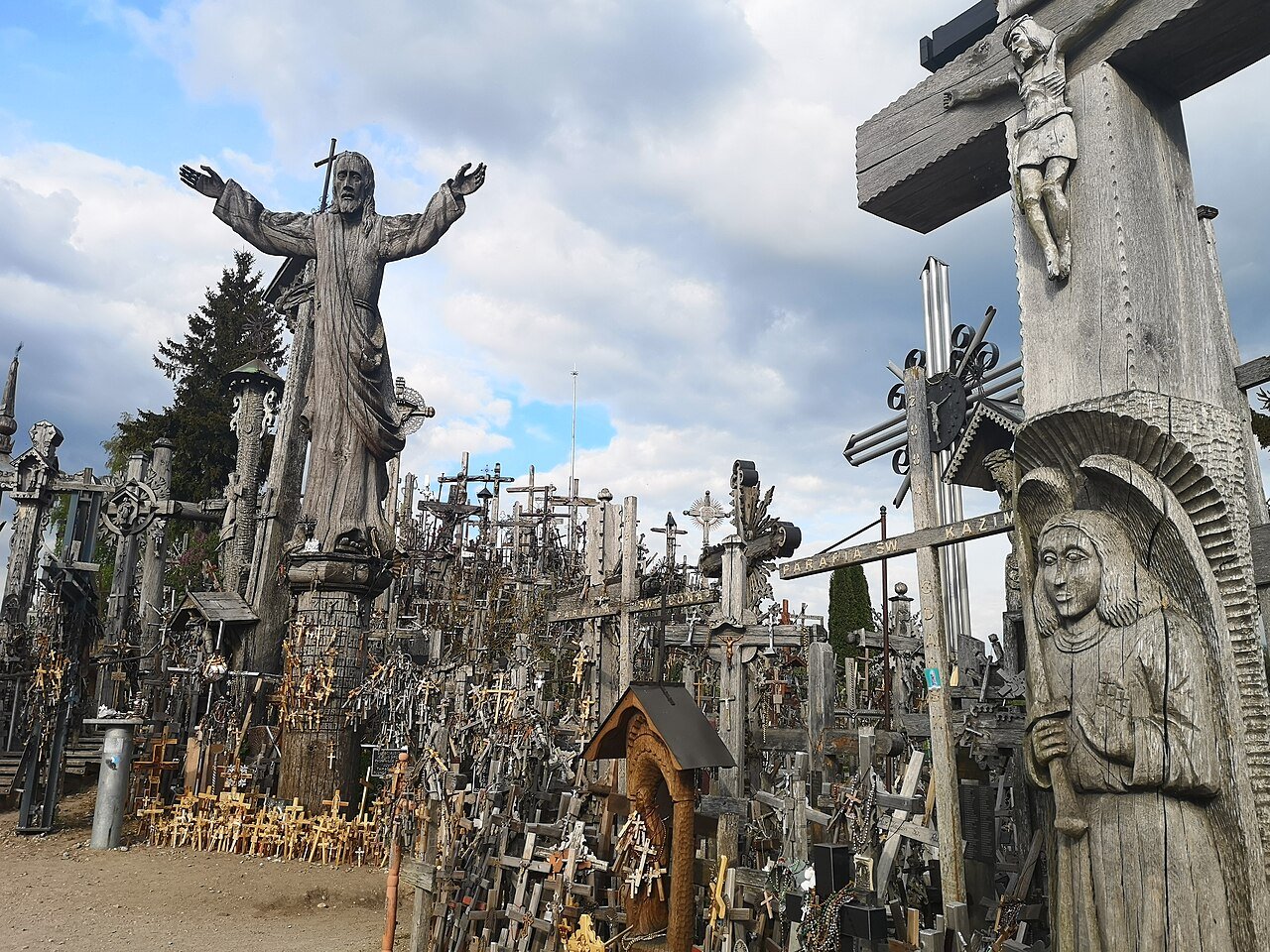 Hill of Crosses in northern Lithuania