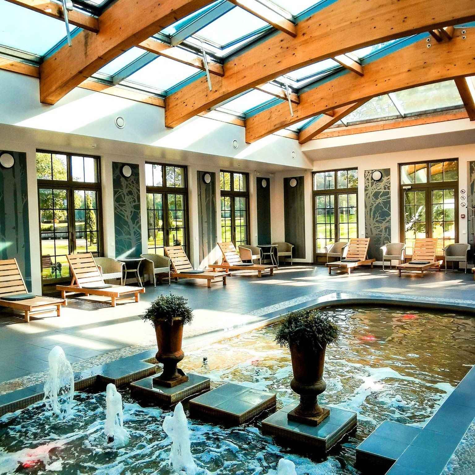 Mineral SPA interior in Birštonas