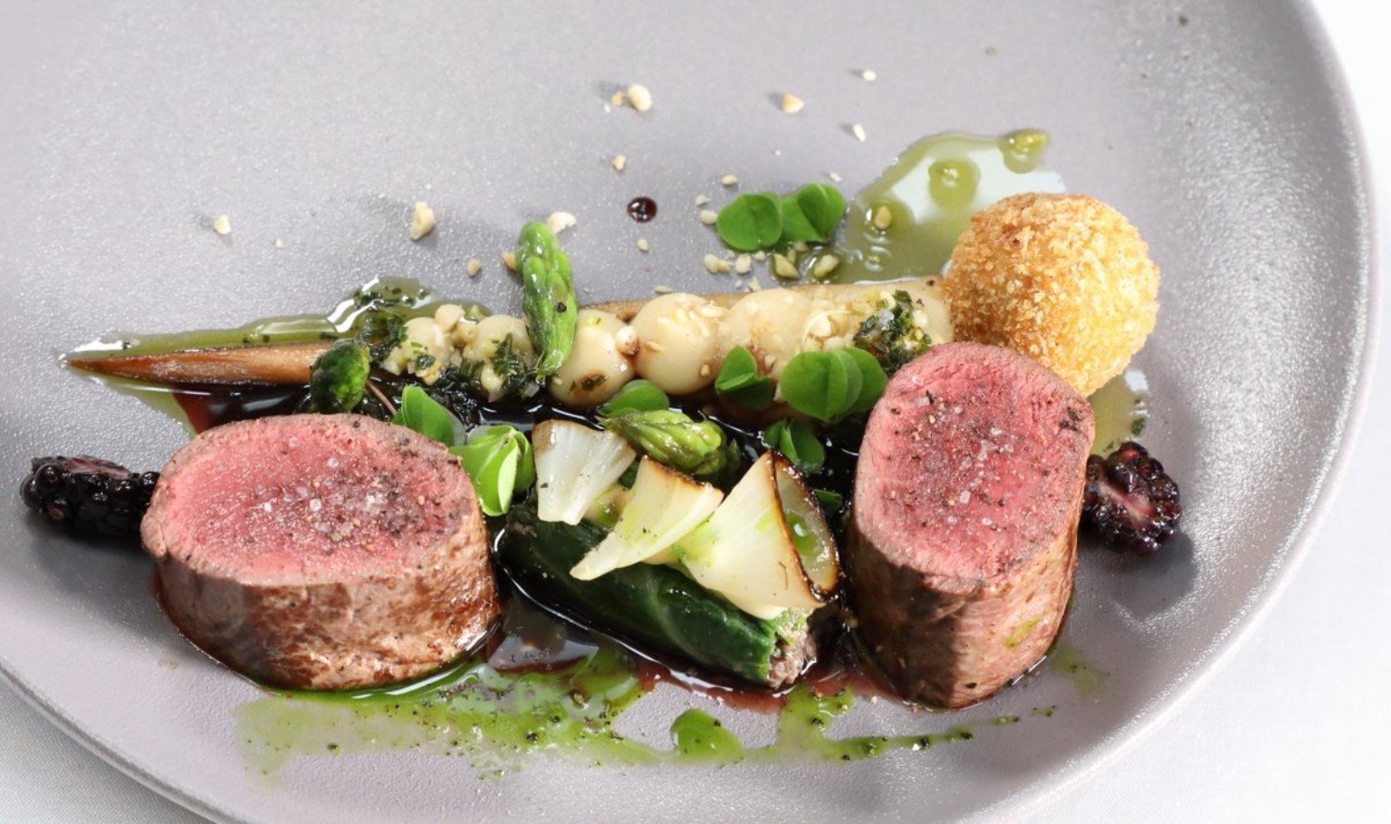 Dish at SIMBOLY restaurant
